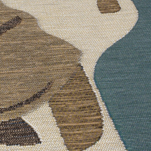 Covor de exterior verde rotund ø 160 cm Eric – Flair Rugs-image-2