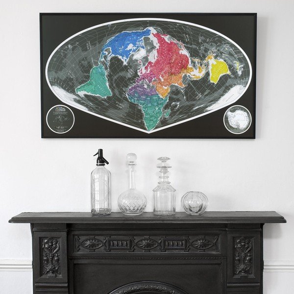 Harta lumii format mare Future Map, 101 x 58 cm-image-1