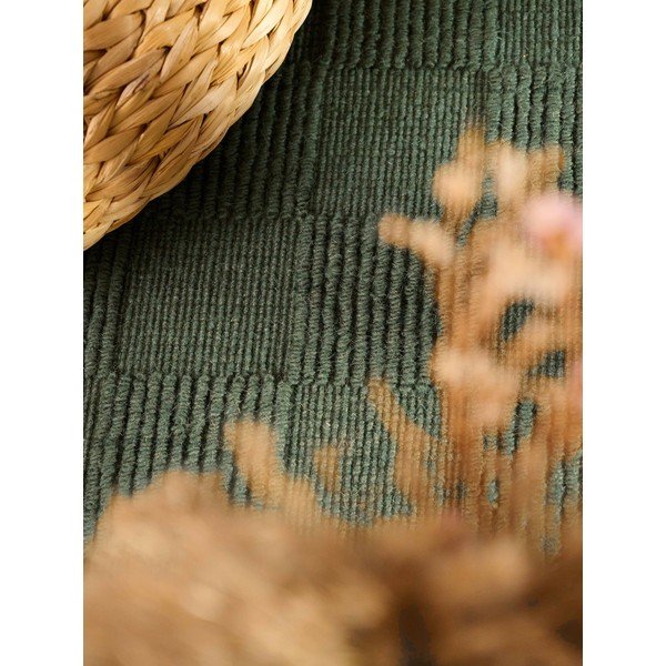 Covor verde închis țesut manual din lână 200x300 cm Scala – Villeroy&Boch-image-4