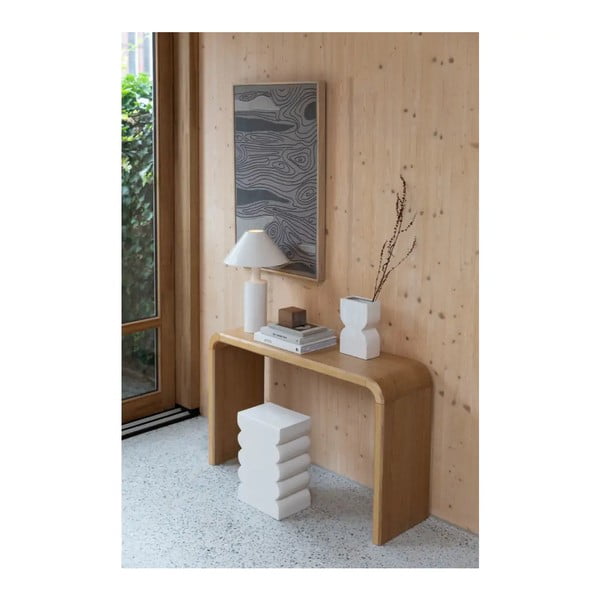 Masă consolă în culoare naturală 38x120 cm Brave – Zuiver-image-1