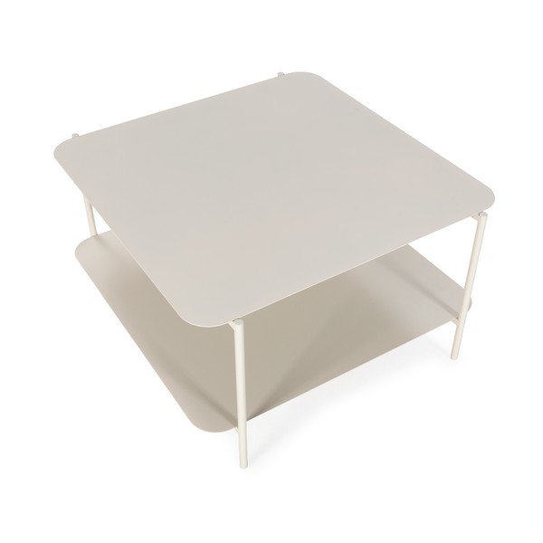 Măsuță de cafea crem din metal 70x73 cm Beatrix – MOME-image-4