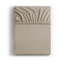 Cearceaf maro deschis din jerseu cu elastic 200x200 cm Amber – Restilo