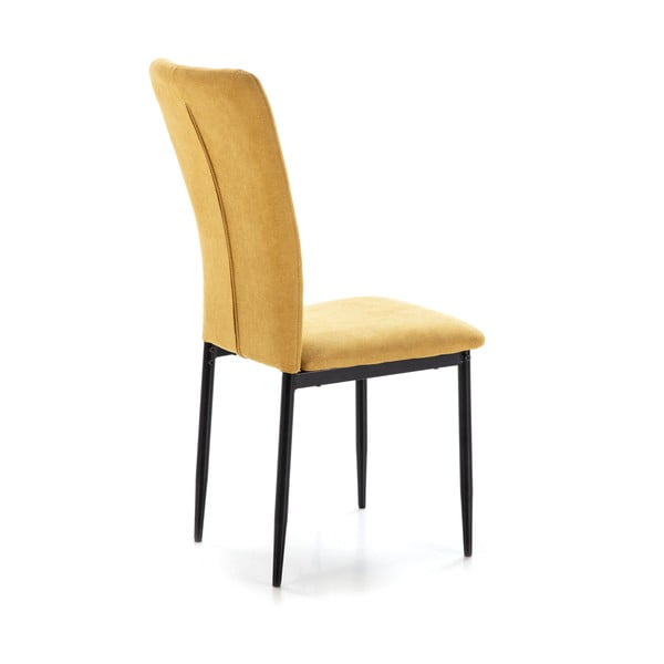 Scaune de dining galben-muștar 4 buc. Holly – Marckeric-image-3