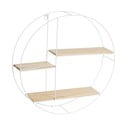 Raft alb/natural din lemn de paulownia – Casa Selección