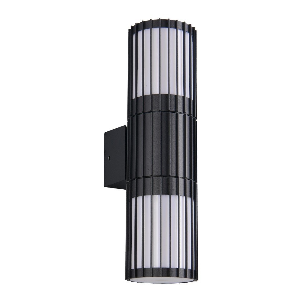 Corp de iluminat pentru exterior de perete (înălțime 30 cm) Volga – Trio