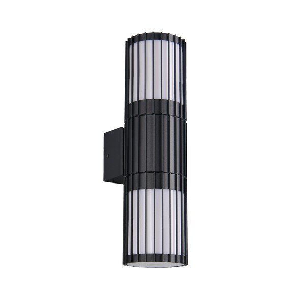 Corp de iluminat pentru exterior de perete (înălțime 30 cm) Volga – Trio