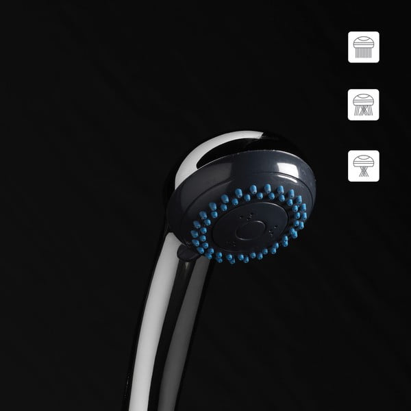 Cap de duș cu furtun  ø 7 cm Hydro – douceur d'intérieur-image-4