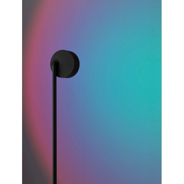 Lampadar negru mat LED cu structură flexibilă/cu intensitate reglabilă din metal (înălțime 121 cm) Irida – Nova Luce-image-2