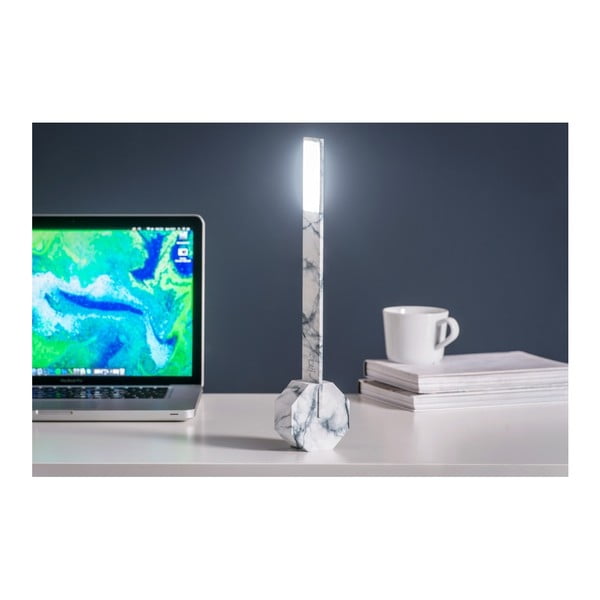 Veioză gri LED (înălțime 38 cm) Octagon One – Gingko-image-4