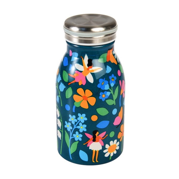 Sticlă pentru copii albastră din oțel inoxidabil 250 ml Fairies in the Garden – Rex London