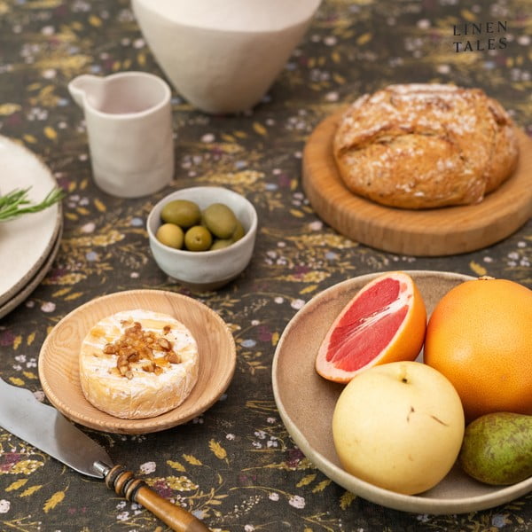 Față de masă din in 140x200 cm Woodland – Linen Tales-image-2