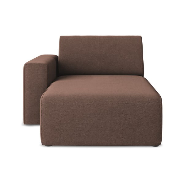 Modul pentru canapea modulară roz (cu colț pe partea stângă) Kalea – Makamii