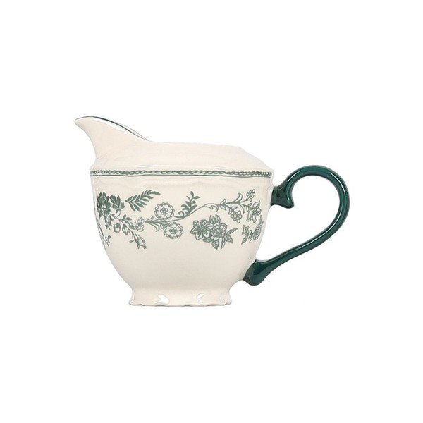 Latieră verde/fildeș din porțelan 180 ml Cyril – S|P Collection-image-2