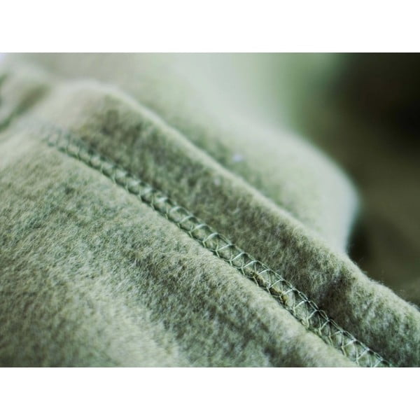 Pătură verde măslină din fleece 200x150 cm - JAHU collections-image-1