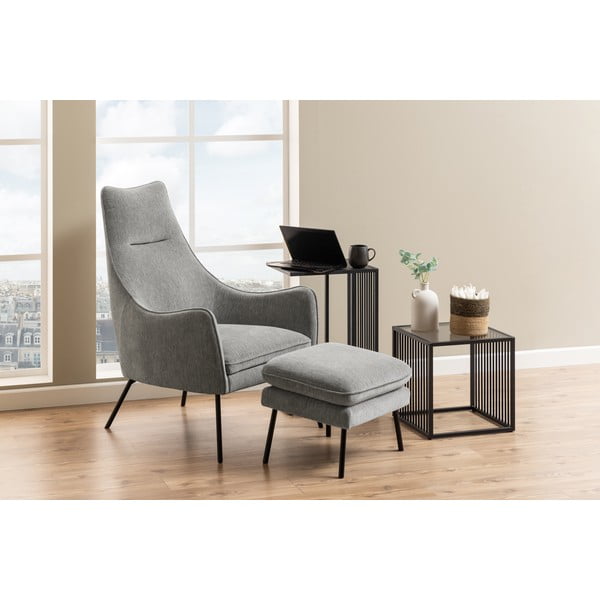 Măsuță auxiliară din metal 43x35 cm Strington – Actona-image-2