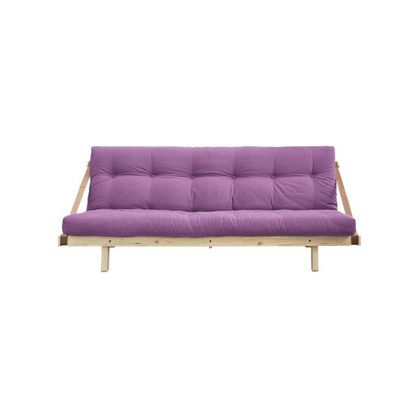 Canapea extensibilă Karup Jump Natural/Taffy Pink-image-4