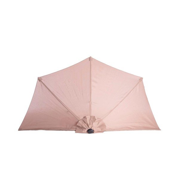 Umbrelă de soare bej ø 240 cm – LDK Garden-image-2