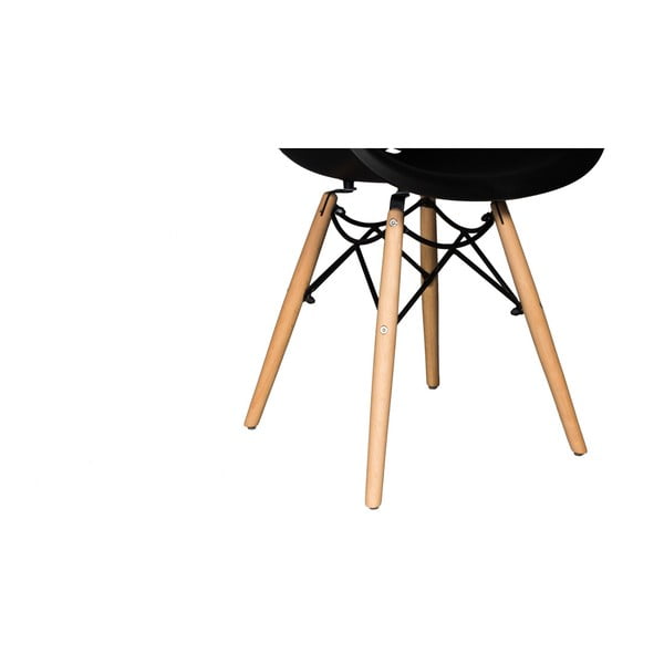 Set 2 scaune Evegreen House René, negru-image-3