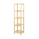 Etajeră de baie în culoare naturală din bambus 37x140 cm Skaren – Bonami Essentials