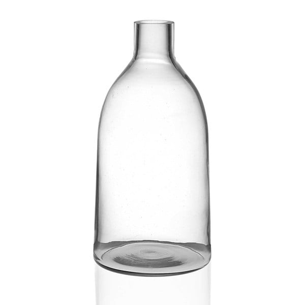 Vază din sticlă Versa Prahna, înălțime 29 cm, transparent