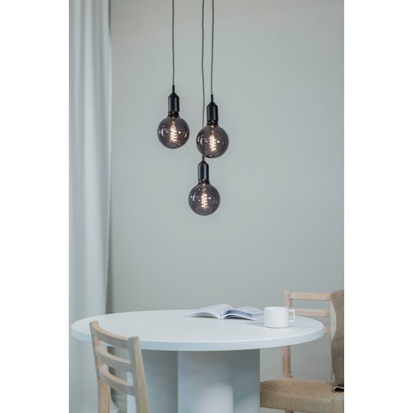 Lustră neagră 25x25 cm Bronx - Markslöjd-image-1