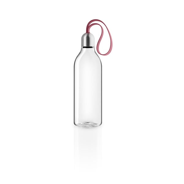 Sticlă de apă cu buclă roz Eva Solo Backpack, 500 ml