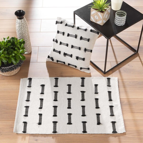 Covor crem lavabil 50x80 cm Juline – douceur d'intérieur-image-4