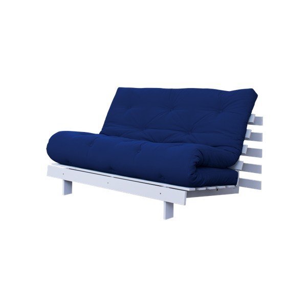 Canapea extensibilă Karup Roots White/Royal-image-3