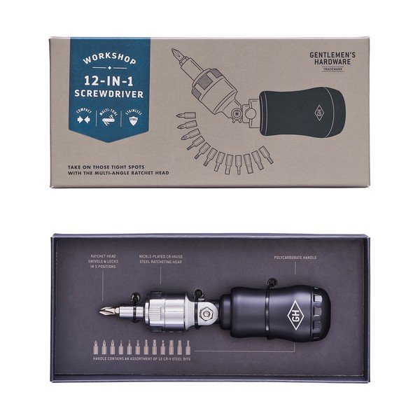 Șurubelniță 12 în 1 Gentlemen´s Hardware-image-3