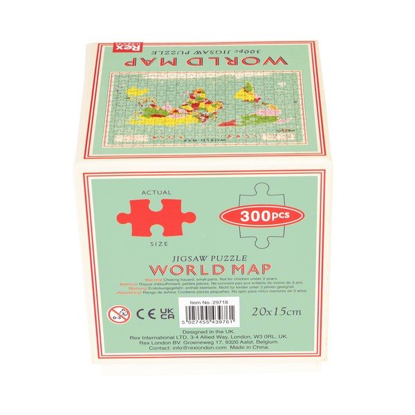 Puzzle pentru copii Rex London World Map-image-1
