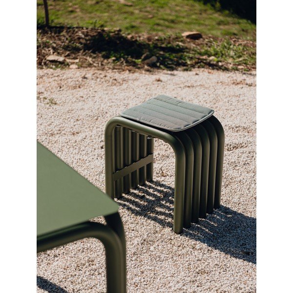 Scaun de grădină verde din metal Nokk – noo.ma-image-3