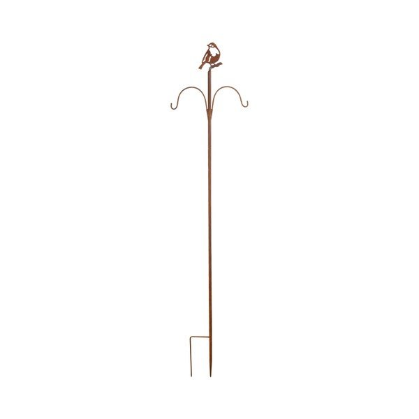 Set 3 bețe pentru suspendarea semințelor pentru păsări Esschert Design, înălțime 149 cm-image-1
