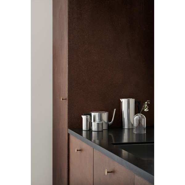 Ceainic argintiu din oțel inoxidabil 1,25 l Arne Jacobsen – Stelton-image-3