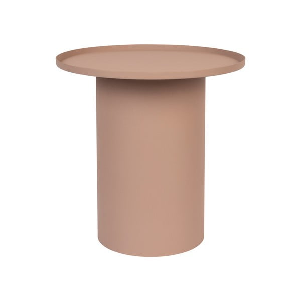 Măsuță auxiliară rotundă din metal ø 45,5 cm Sverre – White Label