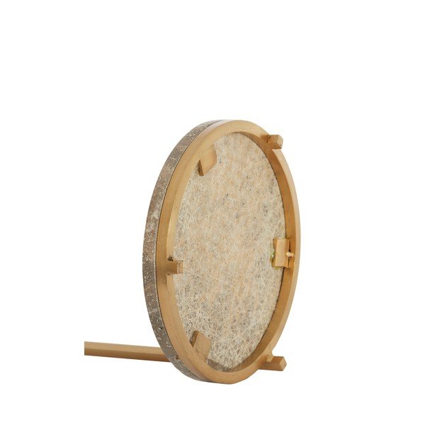 Măsuță auxiliară rotundă cu blat din marmură ø 26 cm Leda – Light & Living-image-4
