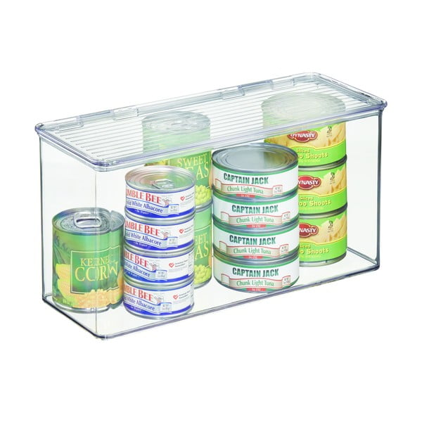 Cutie depozitare cu capac iDesign, 14,5 x 34 cm-image-4