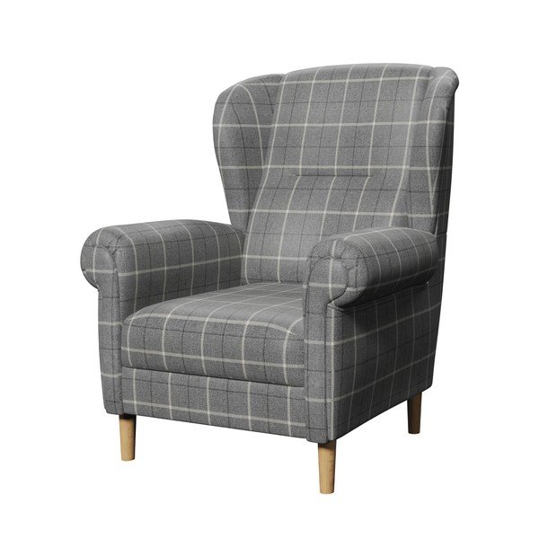 Fotoliu gri wing Swan – Ropez-image-2