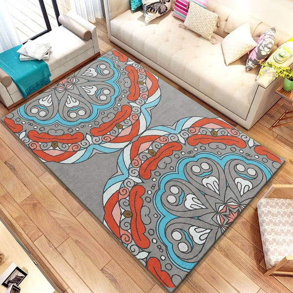 Covor Homefesto Digital Carpets Maresso, 100 x 140 cm