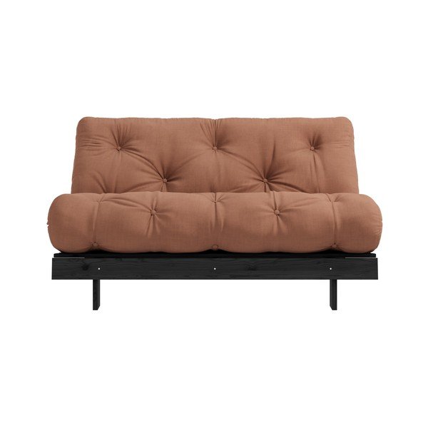 Canapea variabilă Karup Design Roots Black/Clay Brown-image-3