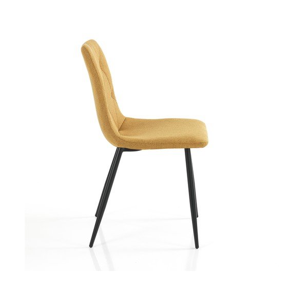 Scaune de dining galben-ocru 2 buc. Mesh – Tomasucci-image-2