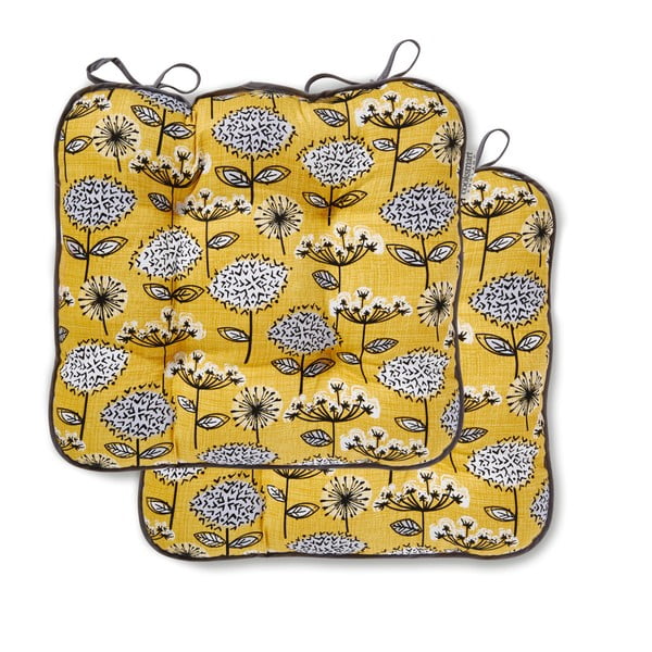 Pernă din bumbac pentru scaun Cooksmart Retro-image-2