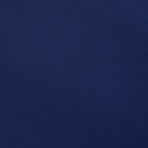 Cearceaf albastru închis din bumbac percal cu elastic 90x190 cm Cotton Percale – Bianca-image-4