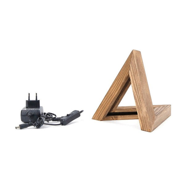 Veioză din lemn Triangle