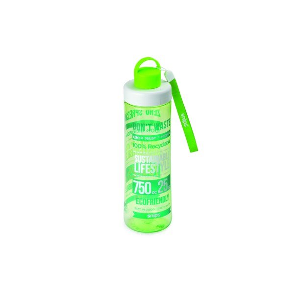 Sticlă de apă Snips Eco, 750 ml, verde