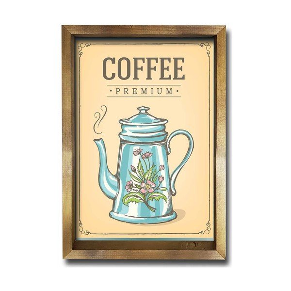Tablou 35x50 cm Coffee Premium – Wallity