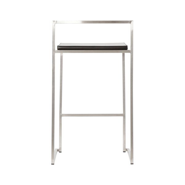 Scaun de bar cu șezut negru Kokoon Meto, înălțime 65 cm-image-4