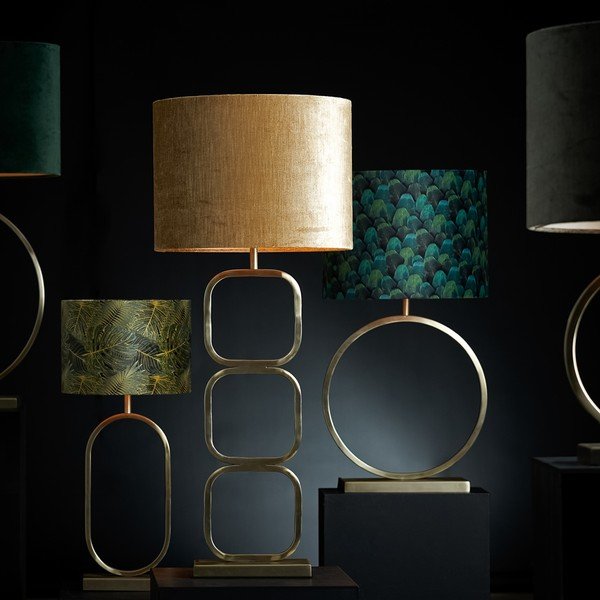 Abajur verde închis ø 30 cm Amazone – Light & Living-image-1