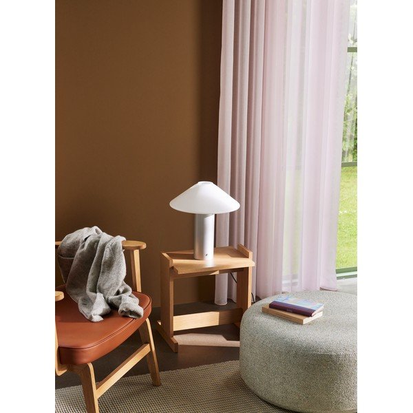 Măsuță auxiliară cu aspect de lemn de stejar 30x44 cm Futu – Hübsch-image-2