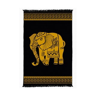 Covor lavabil cu 2 fețe Kate Louise Elephant, 120 x 180 cm