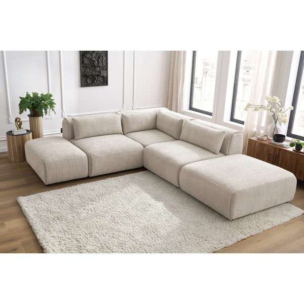 Colțar bej (cu colțar variabil) Jeanne – Bobochic Paris-image-1